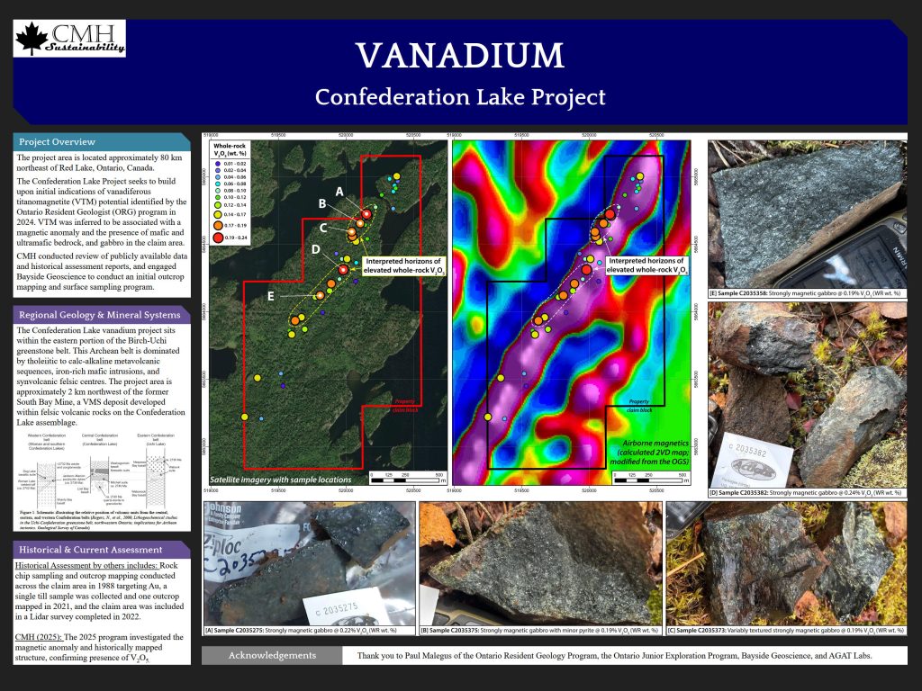 confederation lake vanadium pdac print